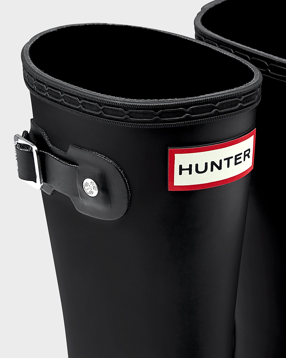 Hunter Original Big Rain Boots - On Sale Kids Black - KLRIDZ490